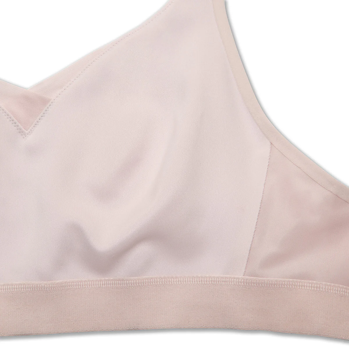Brooks Drive Convertible Run Bra - Rosewater Geo Print - Image 7