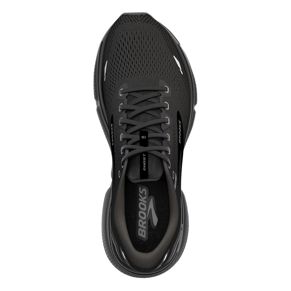 Brooks Ghost 15 - Black - Black - Ebony - Image 3
