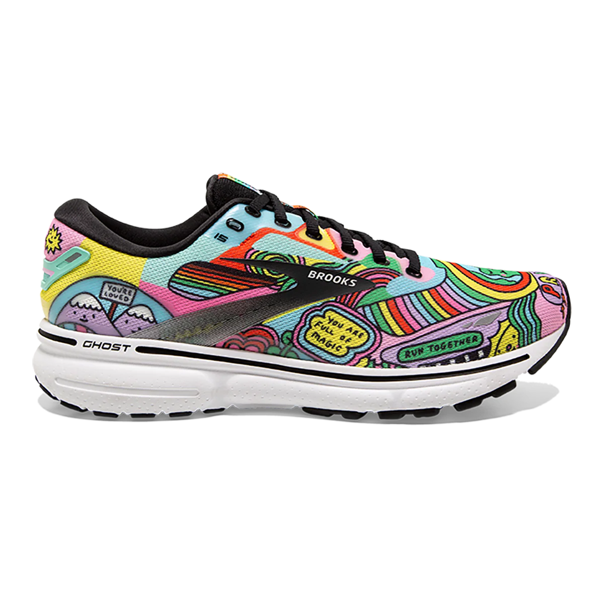 Brooks Ghost 15 Run Proud