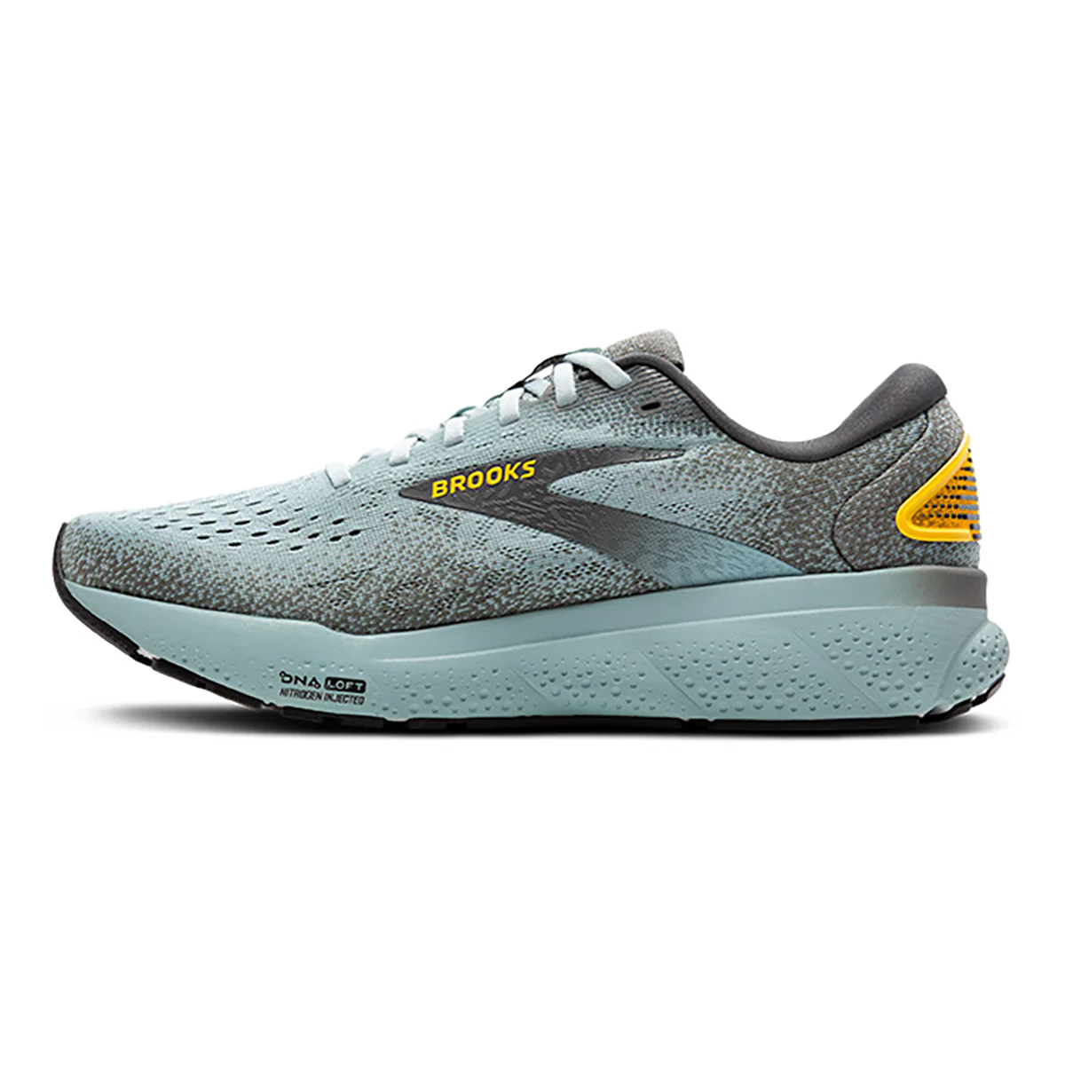 Brooks Ghost 16 - Cloud - Grey - Gold - Image 2
