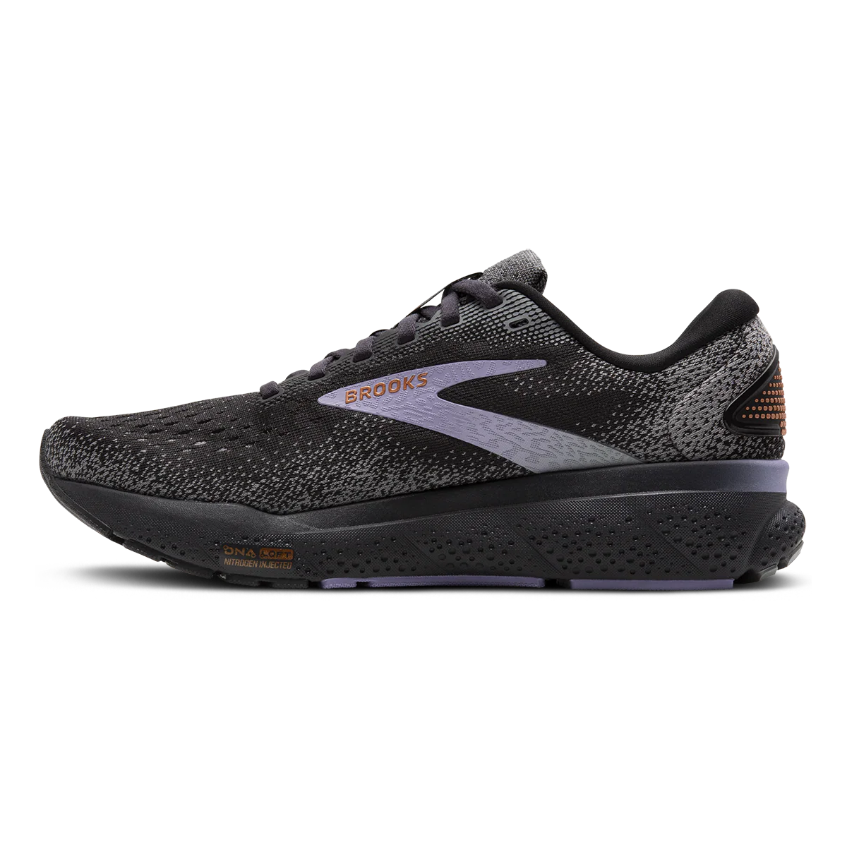 Brooks Ghost 16 - Ebony - Lavender - Copper - Image 2