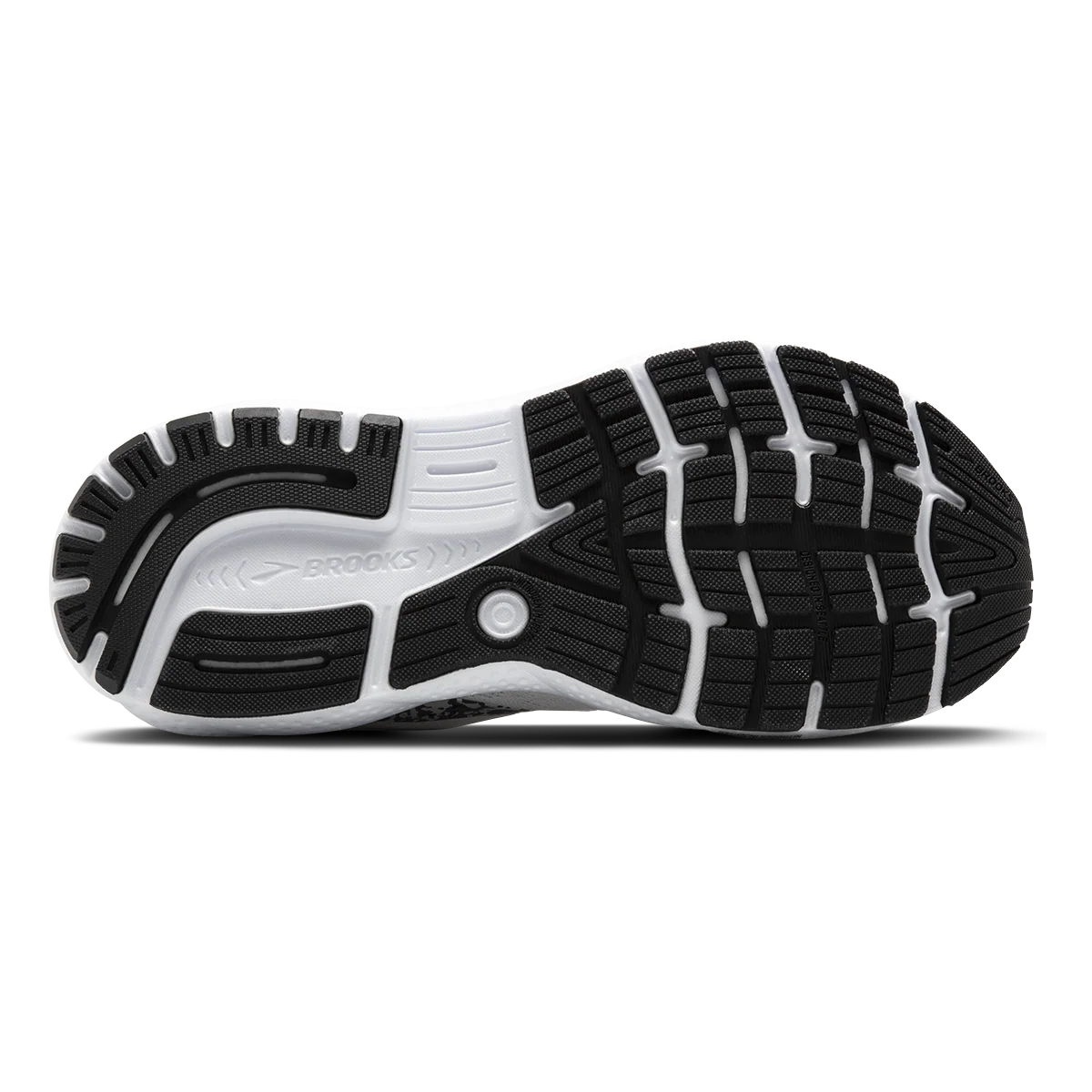 Brooks Ghost 16 - White - Oyster - Lava - Image 4