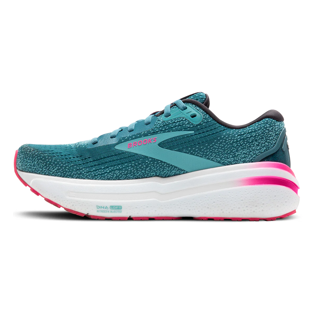 Brooks Ghost Max 2 - Storm Blue - Knockout Pink - Aqua - Image 2