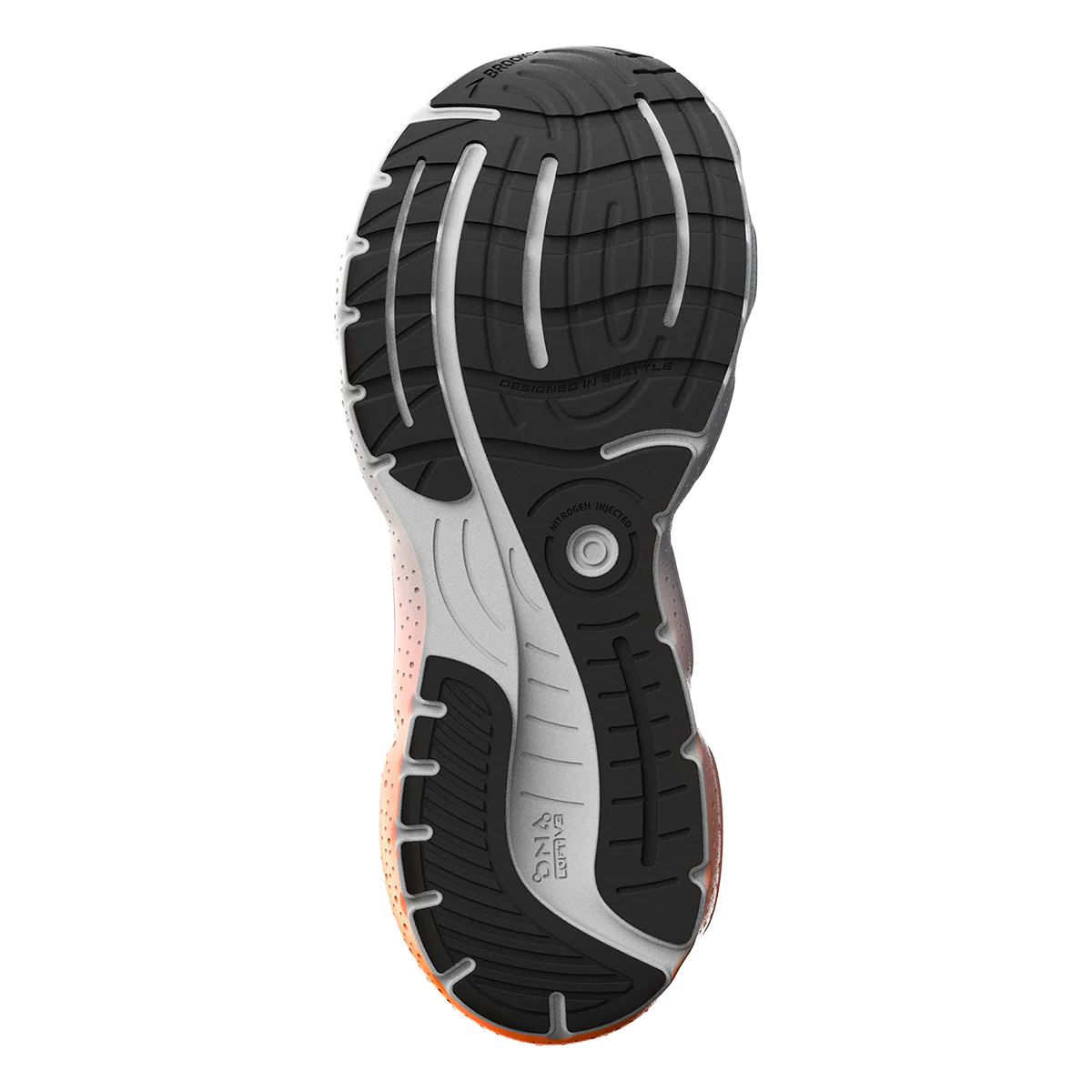 Brooks Glycerin 20 - Black - Classic Blue - Orange - Image 4