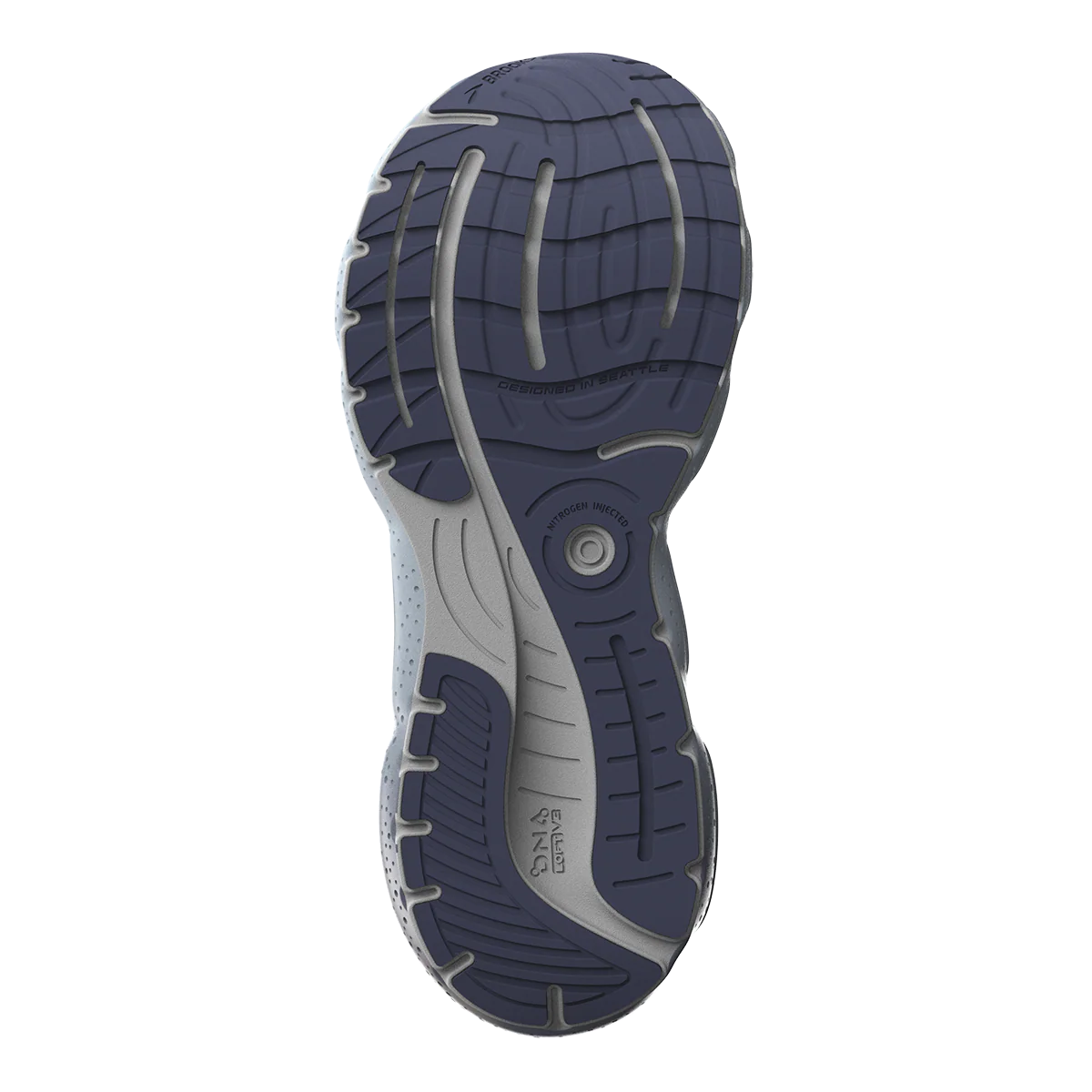 Brooks Glycerin 20 - Blue - Crown Blue - Sulphur - Image 4