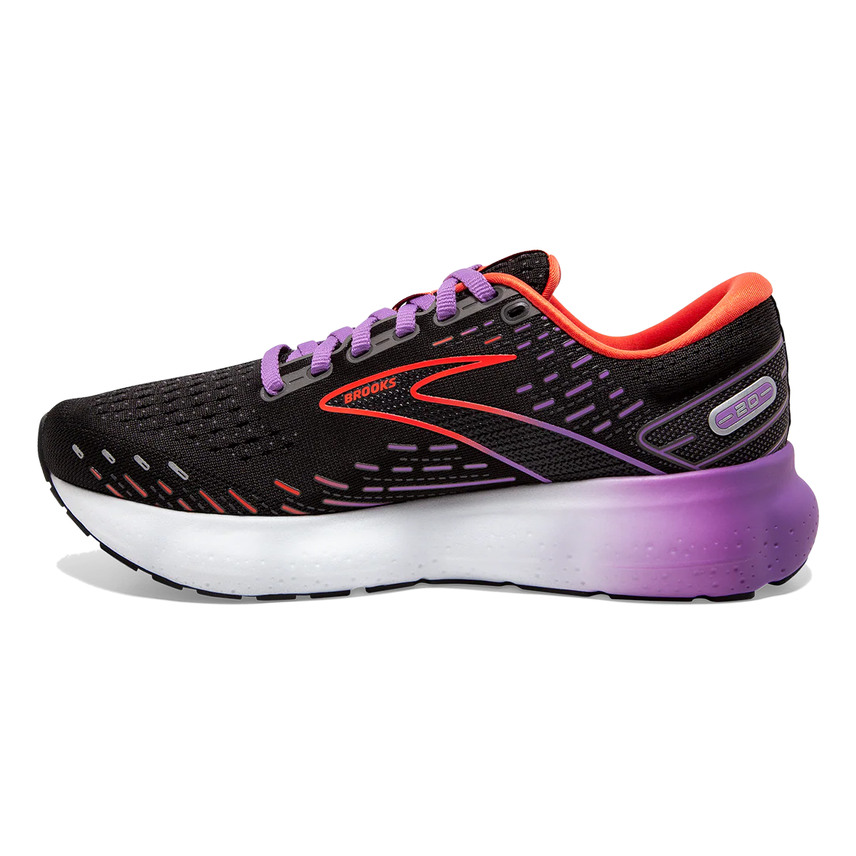 Brooks Glycerin 20 - Black - Bellflower - Fiesta - Image 2