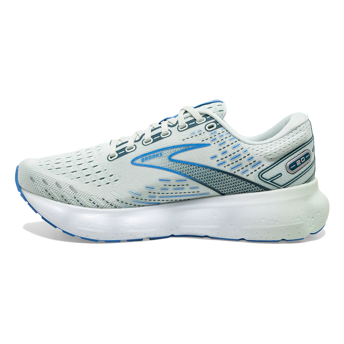 Brooks Glycerin 20 - Blue Glass - Marina - Legion Blue - Image 2