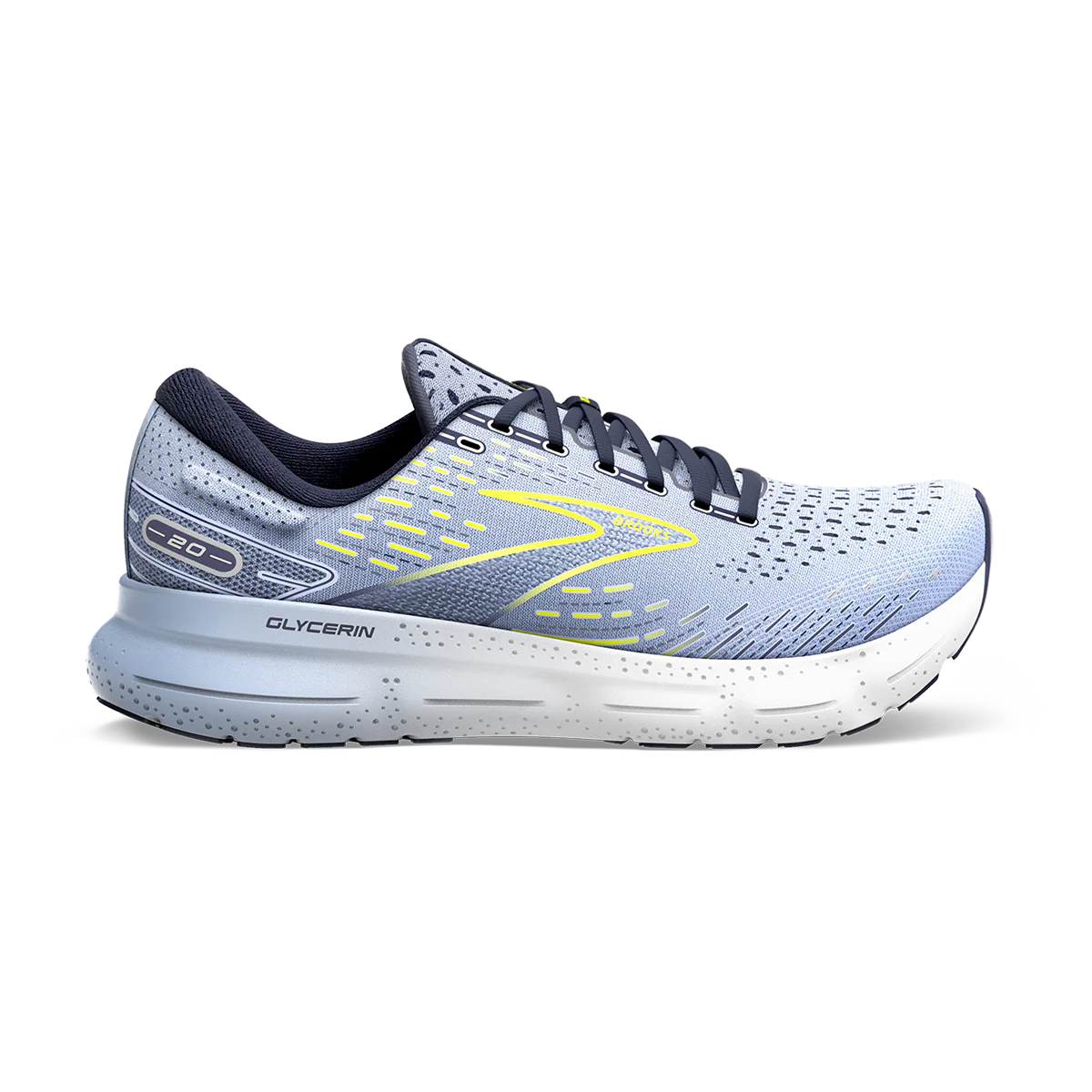 Brooks Glycerin 20 - Light Blue - Peacoat - Nightlife