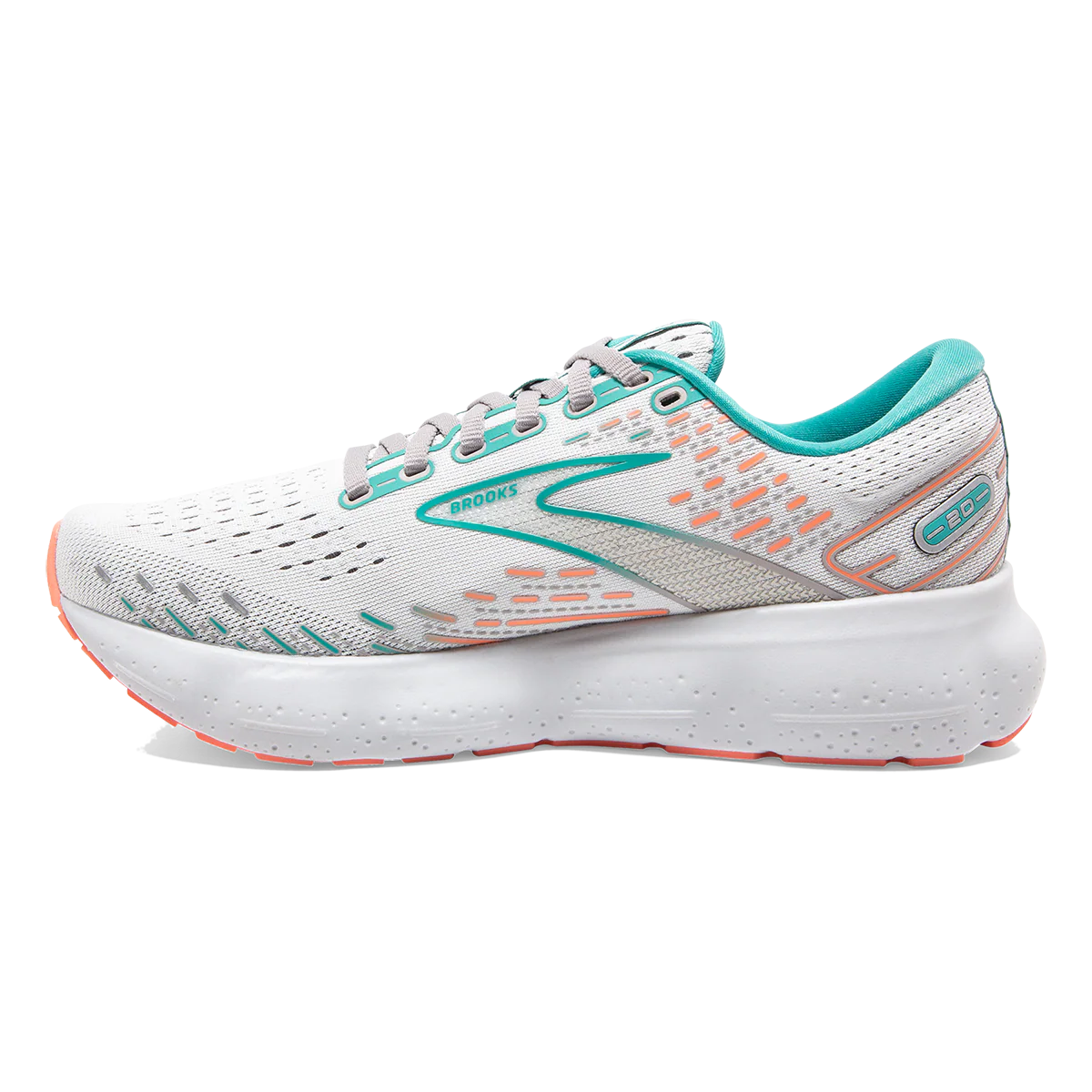 Brooks Glycerin 20 - Oyster - Latigo Bay - Coral - Image 2