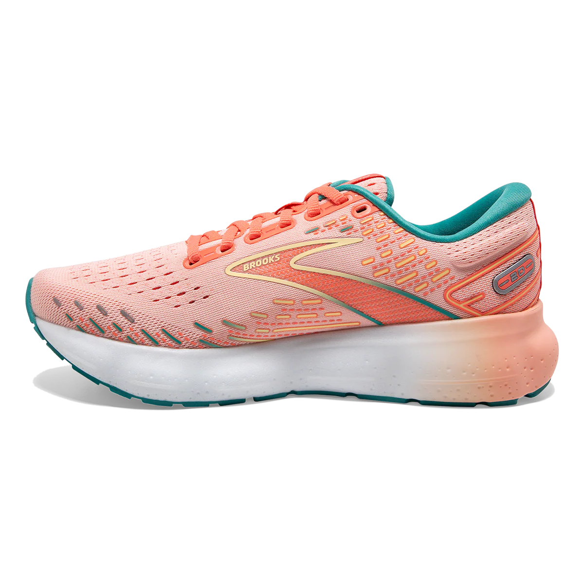 Brooks Glycerin 20 - Tropical Peach - Fusion Coral - Latigo Bay - Image 2
