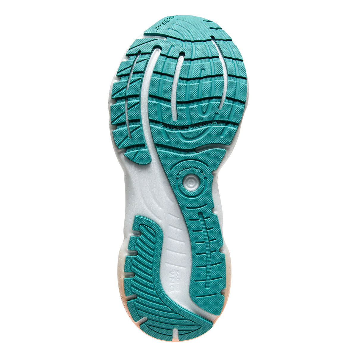 Brooks Glycerin 20 - Tropical Peach - Fusion Coral - Latigo Bay - Image 4