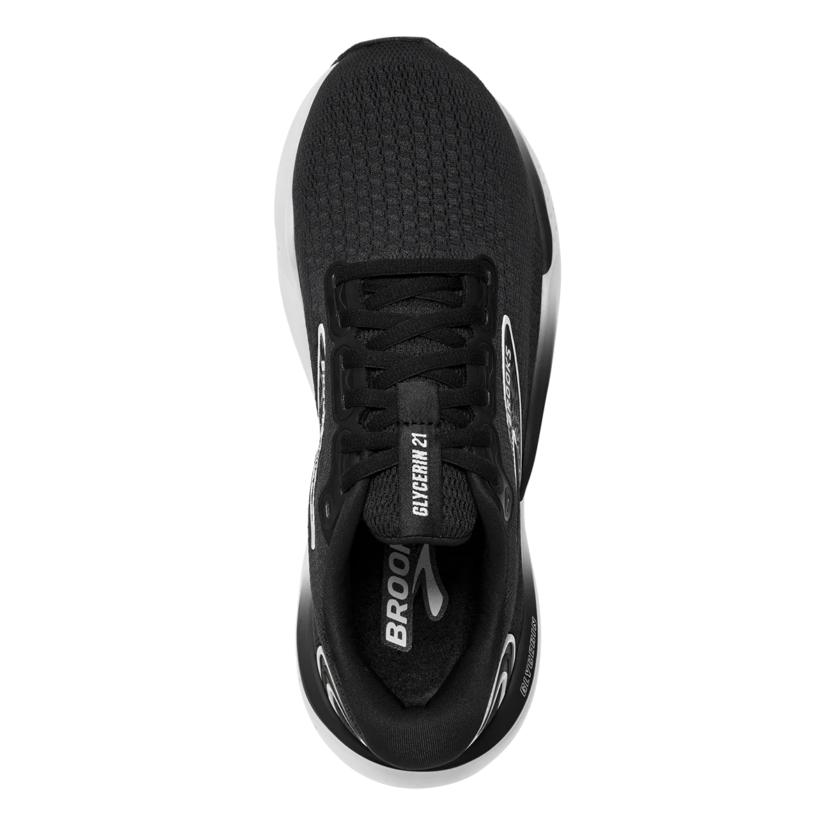 Brooks Glycerin 21 - Black - Grey - White - Image 3
