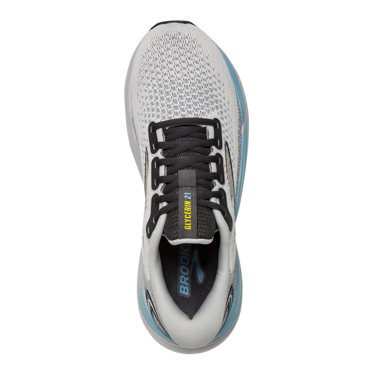 Brooks Glycerin 21 - Coconut - Forged Iron - Yellow - Image 3