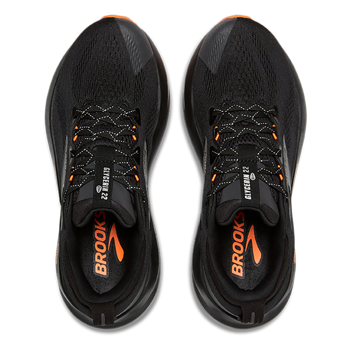 Brooks Glycerin 22 Black - Orange - Image 3