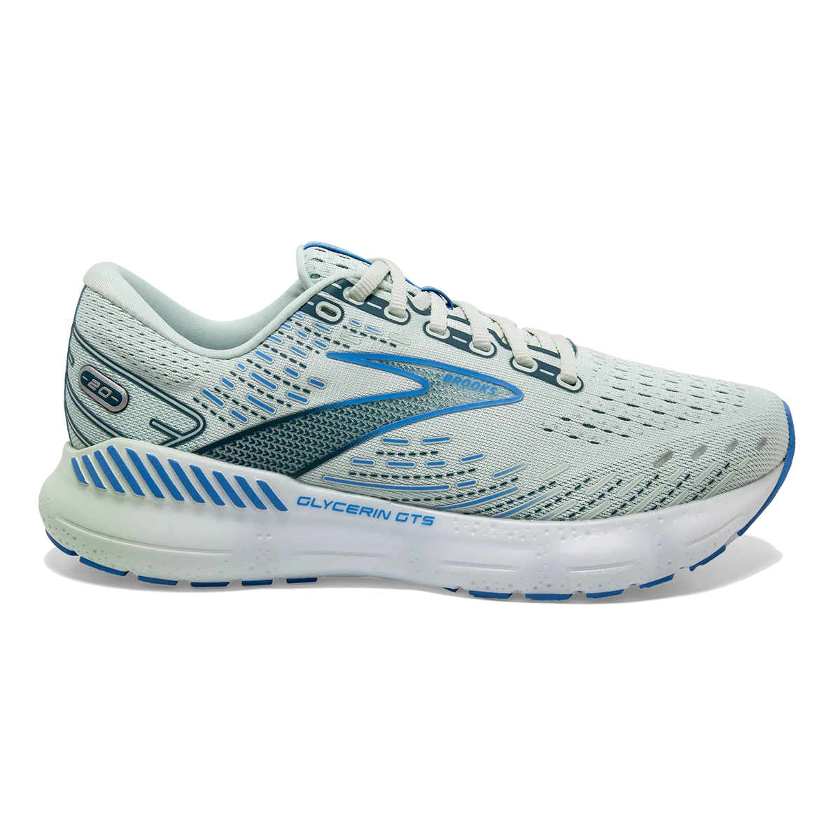 Brooks Glycerin GTS 20 - Blue Glass - Marina - Legion Blue
