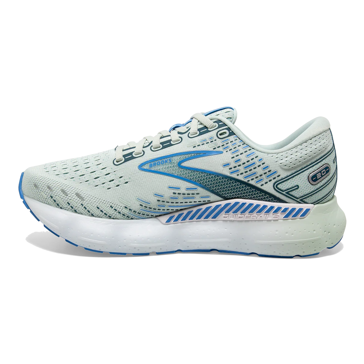 Brooks Glycerin GTS 20 - Blue Glass - Marina - Legion Blue - Image 2