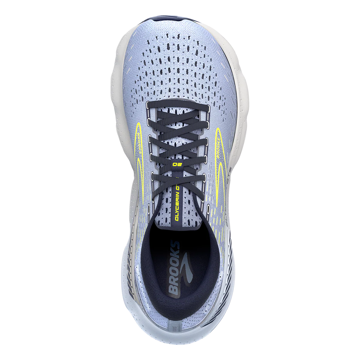 Brooks Glycerin GTS 20 - Light Blue - Peacoat - Nightlife - Image 3