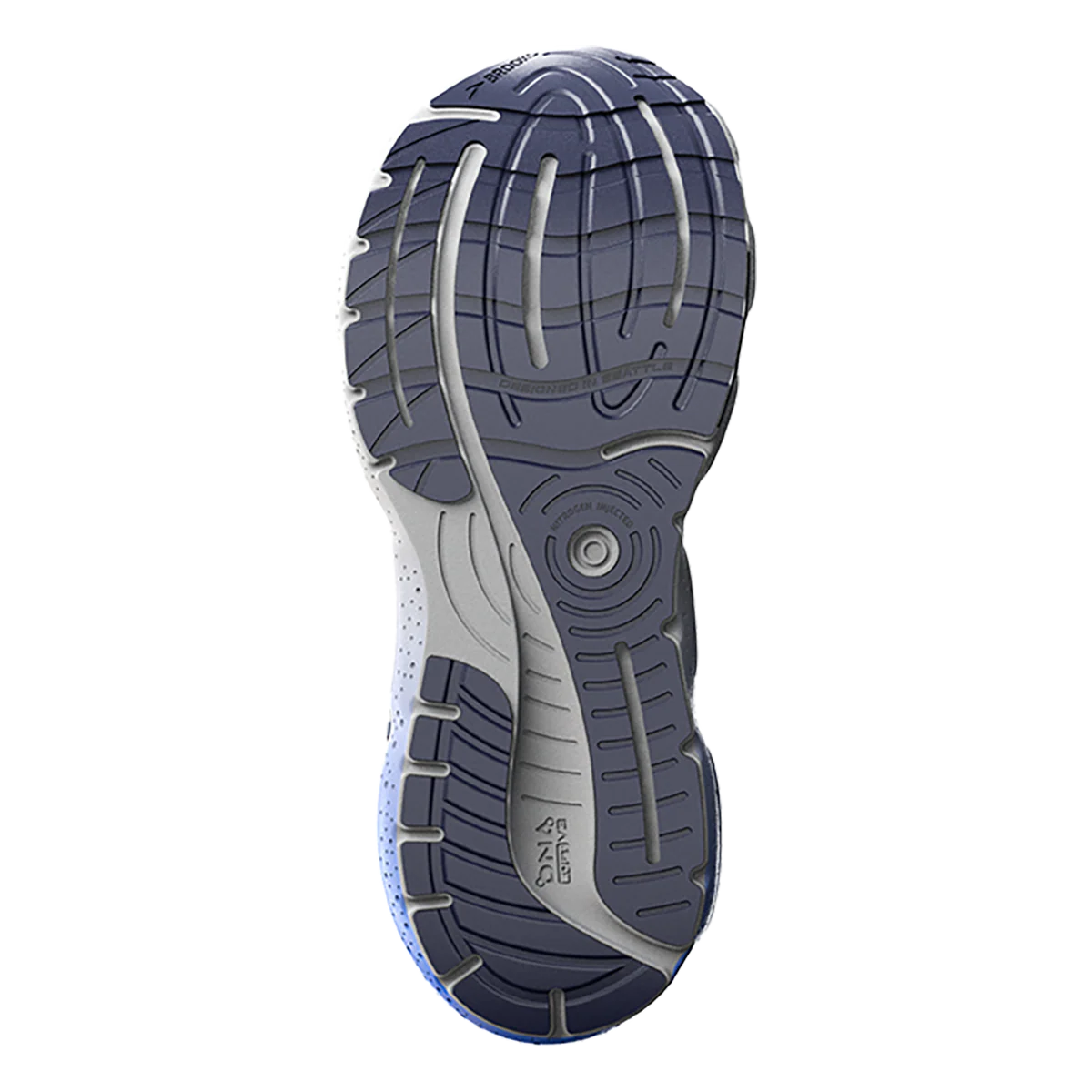 Brooks Glycerin GTS 20 - Peacoat - Blue - Pink - Image 4