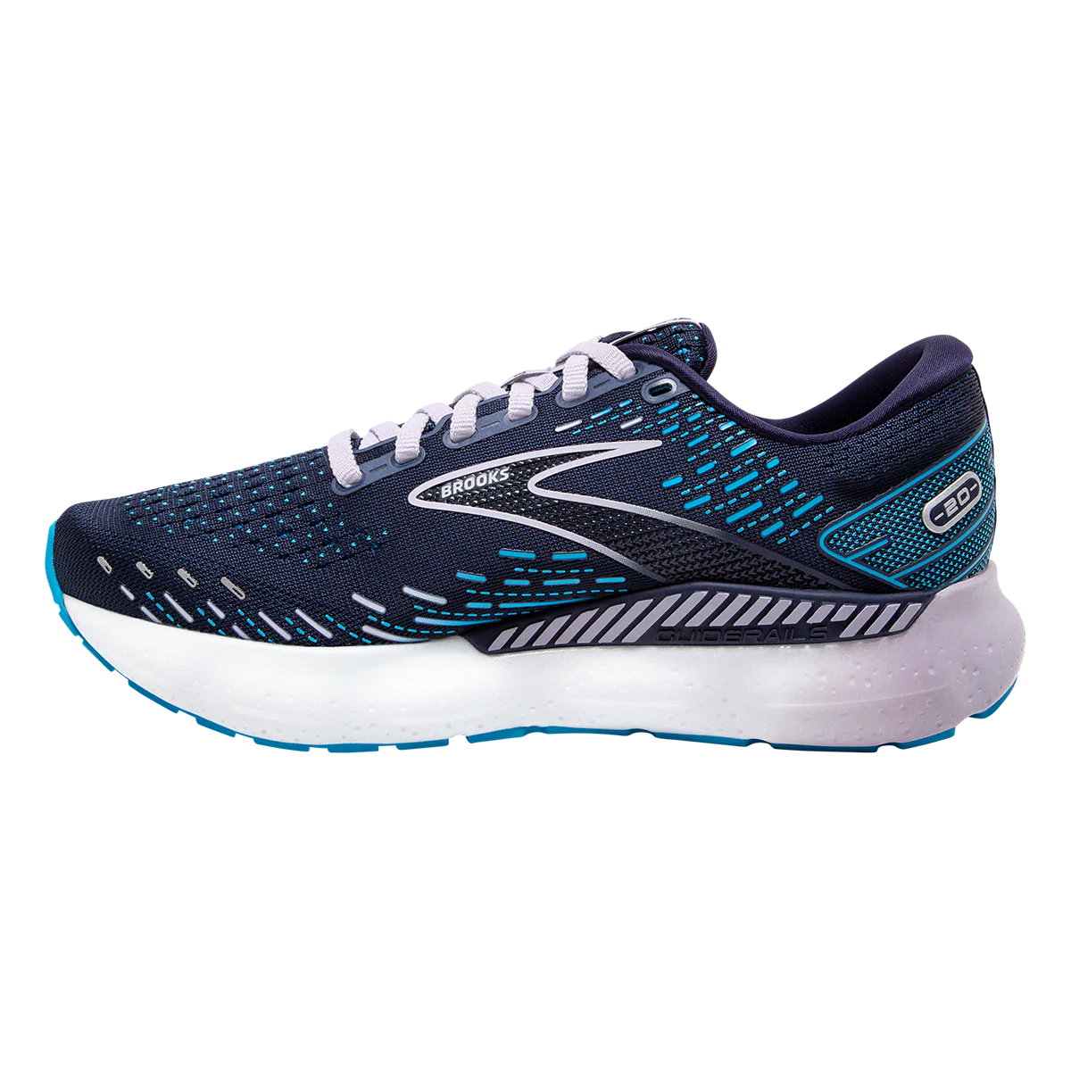 Brooks Glycerin GTS 20 - Peacoat - Ocean - Pastel Lilac - Image 2