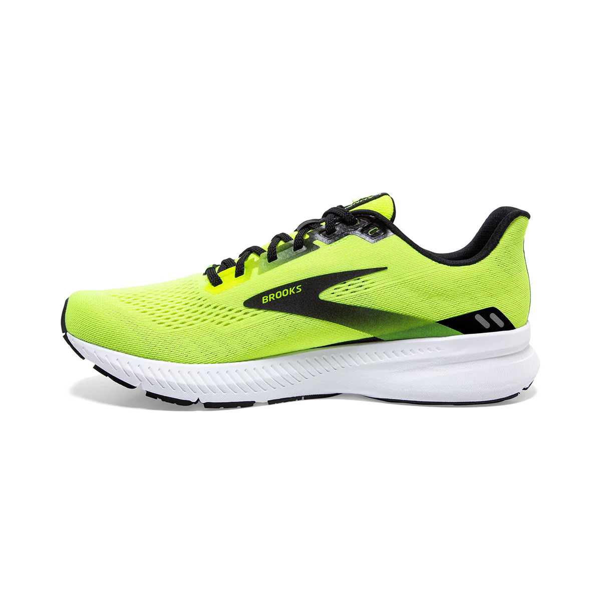 Brooks Launch 8 - Nightlife - Black - White - Image 2