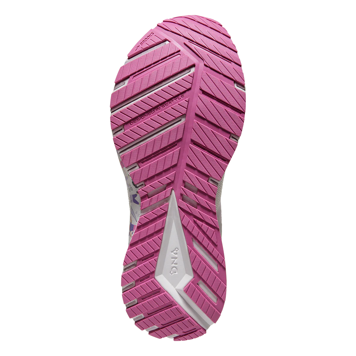 Brooks Revel 4 - White - Lilac - Pink - Image 4