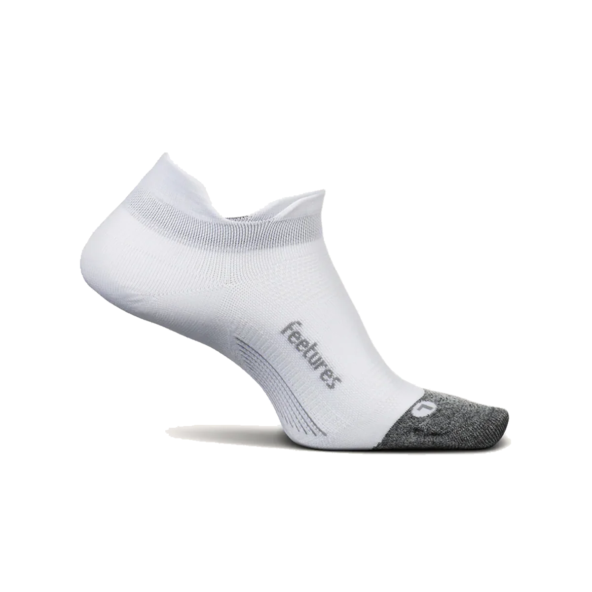 Feetures Elite Ultra Light No Show Tab - White