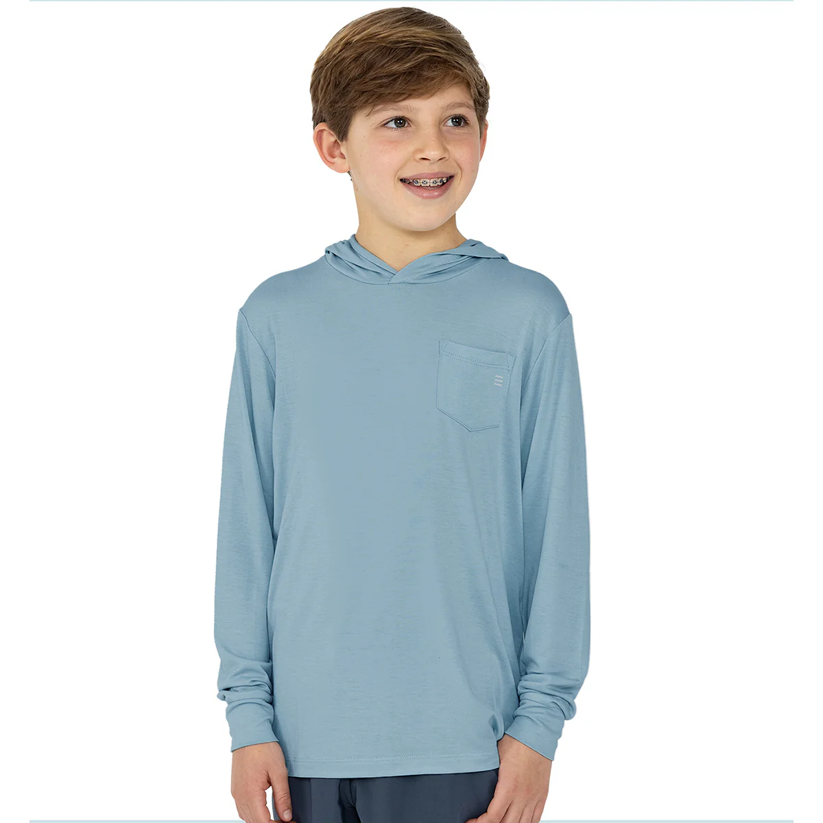Free Fly Bamboo Shade Hoody Big Kid - Image 3