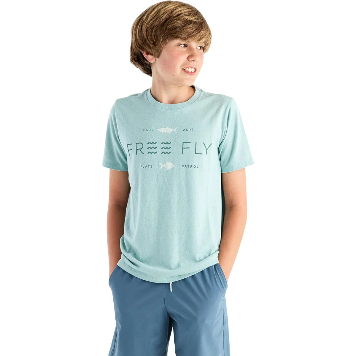 Free Fly Youth Tropic Hangout Shortsleeve Tee