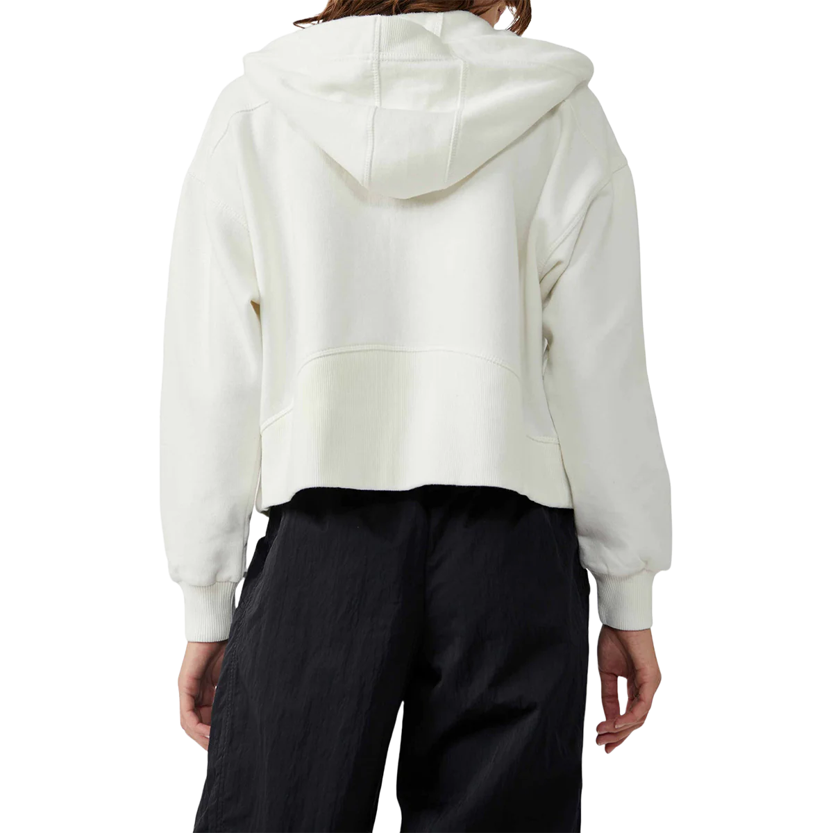 Free People Wild At Heart Zip Up Cropped Jacket - Image 5
