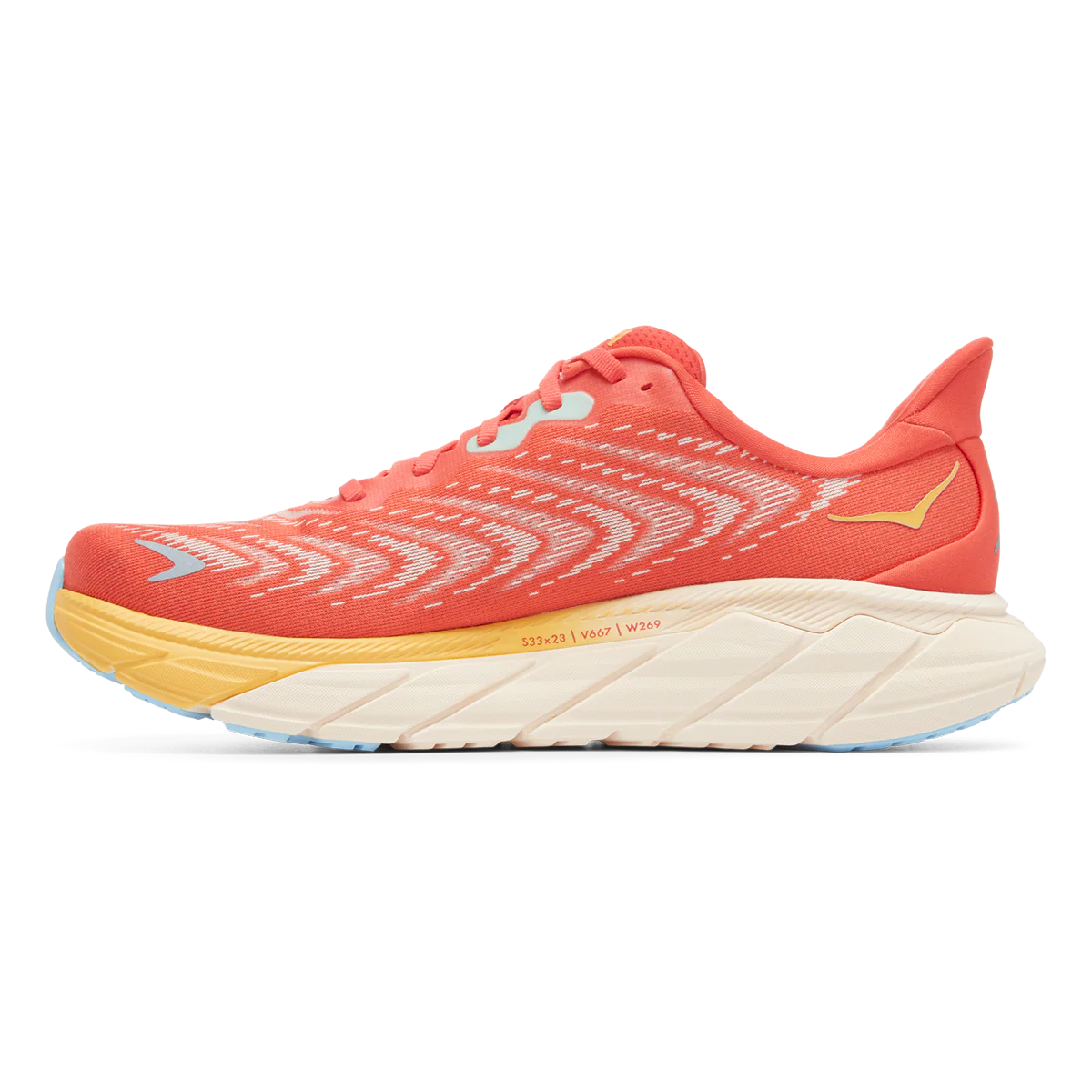 Hoka Arahi 6 - Fiesta - Amber Yellow - Image 2