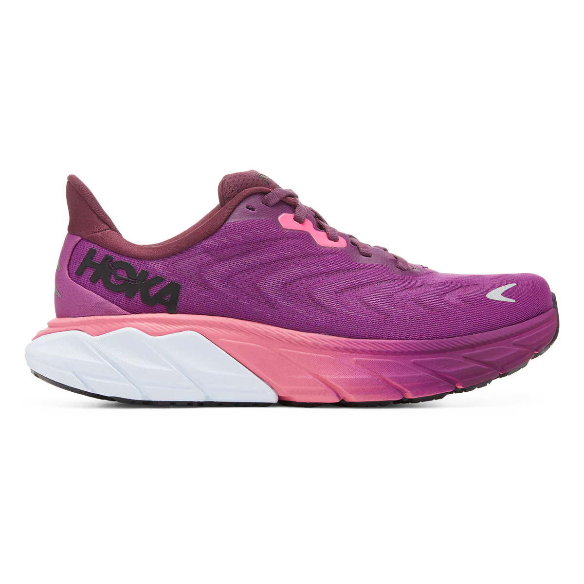 Hoka Arahi 6 - Grape Wine - Beautyberry