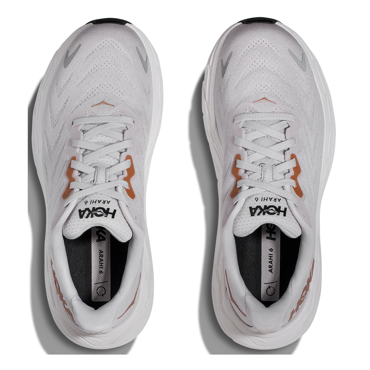 Hoka Arahi 6 - Nimbus Cloud - Rose Gold - Image 3