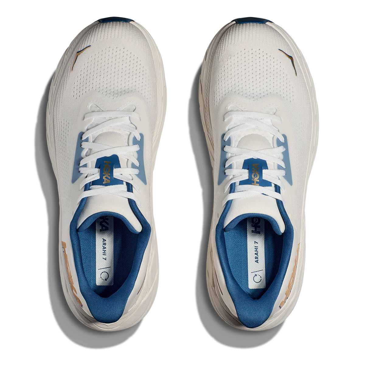 Hoka Arahi 7 - Frost - Gold - Image 3
