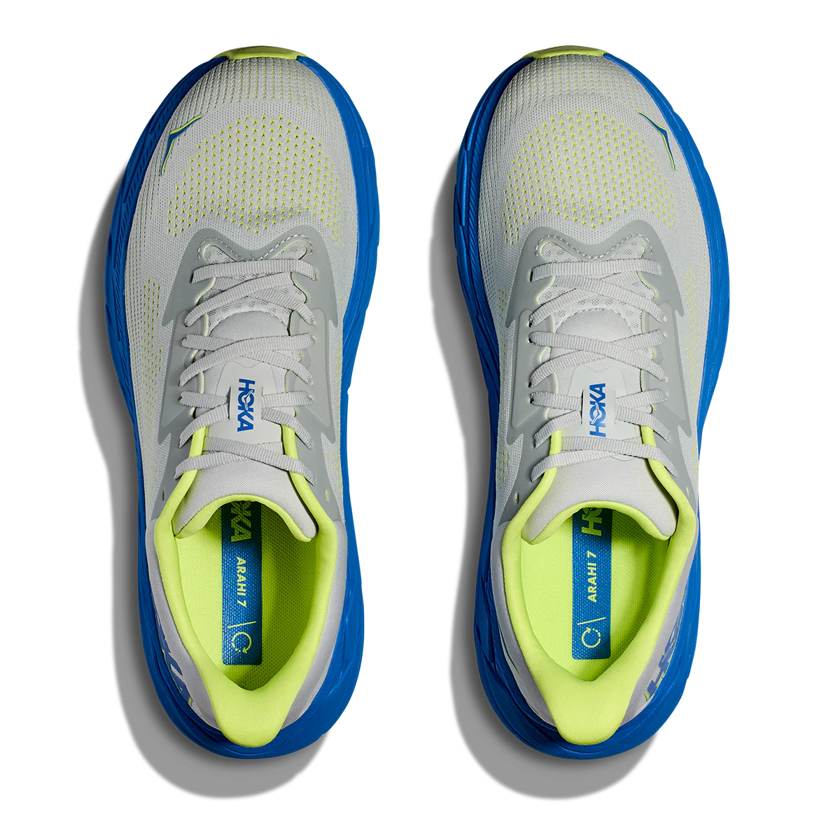 Hoka Arahi 7 - Stardust - Electric Cobalt - Image 3