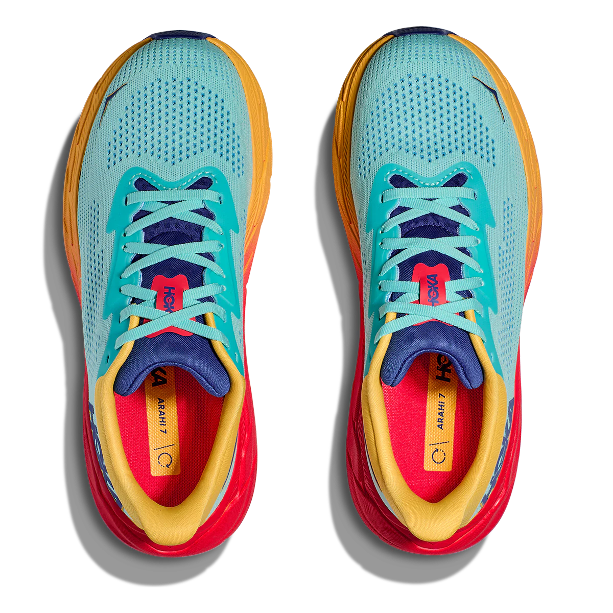 Hoka Arahi 7 - Cloudless - Poppy - Image 3