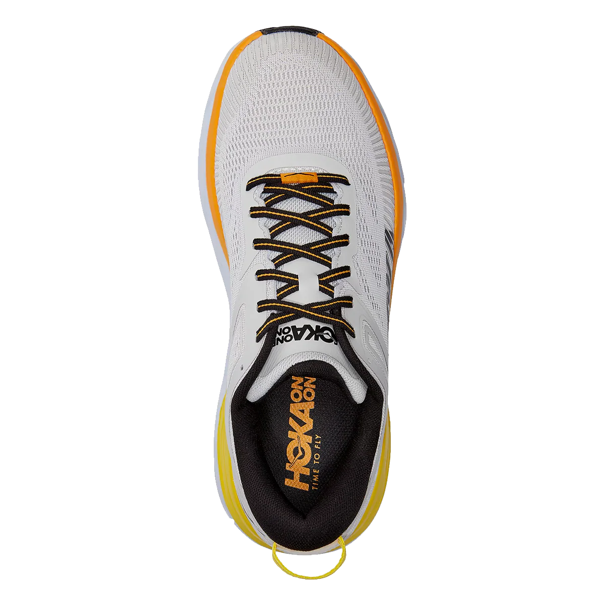 Hoka Bondi 7 - Nimbus Cloud - Radiant Yellow - Image 3