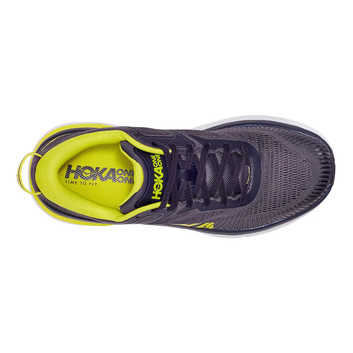 Hoka Bondi 7 - Odyssey Grey - Deep Well - Image 3