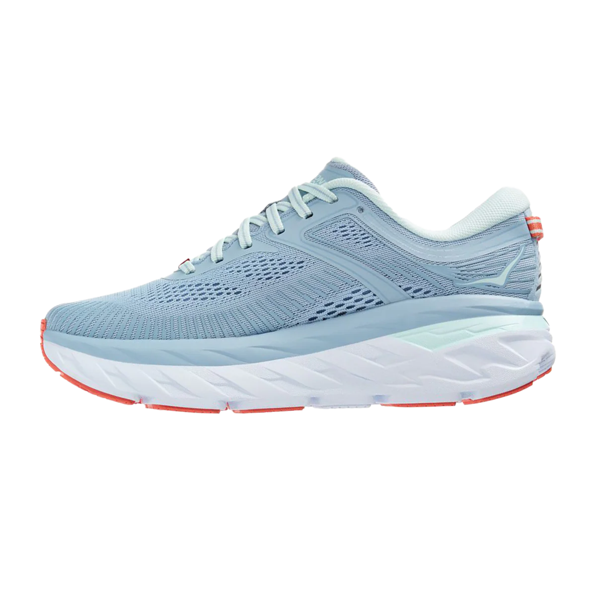 Hoka Bondi 7 - Blue Fog - Blue Glass - Image 2