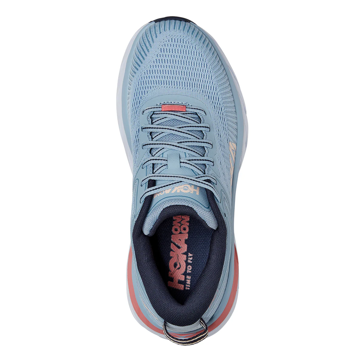 Hoka Bondi 7 - Blue Fog - Ombre Blue - Image 4