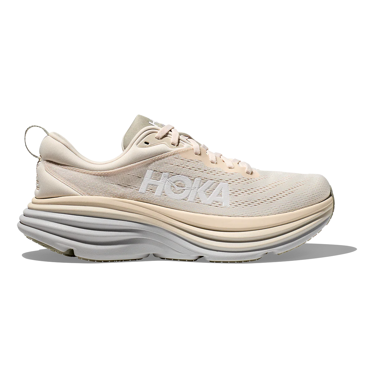 Hoka Bondi 8 - Oat Milk - Barley