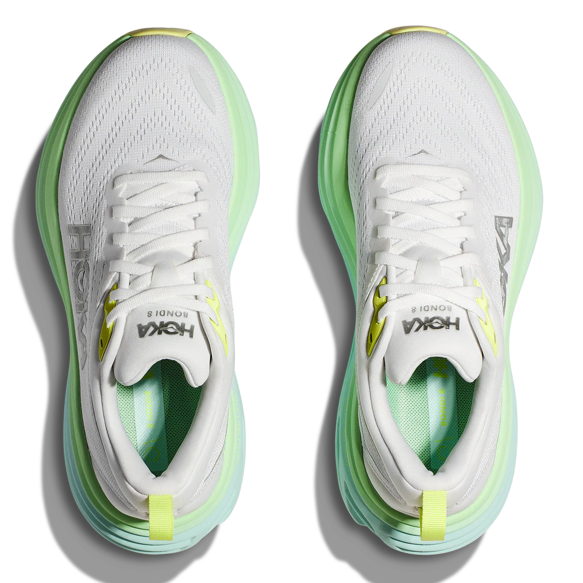Hoka Bondi 8 - Blanc De Blanc - Sunlit Ocean - Image 3