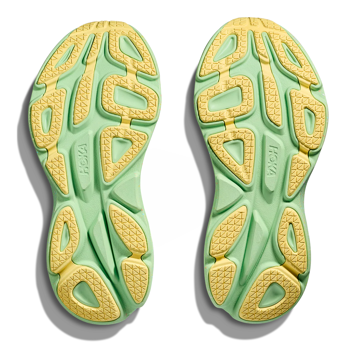 Hoka Bondi 8 - Lime Glow - Lemonade - Image 4