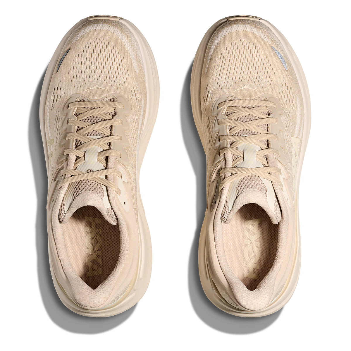 Hoka Bondi 9 Oatmeal - Oat Milk - Image 3