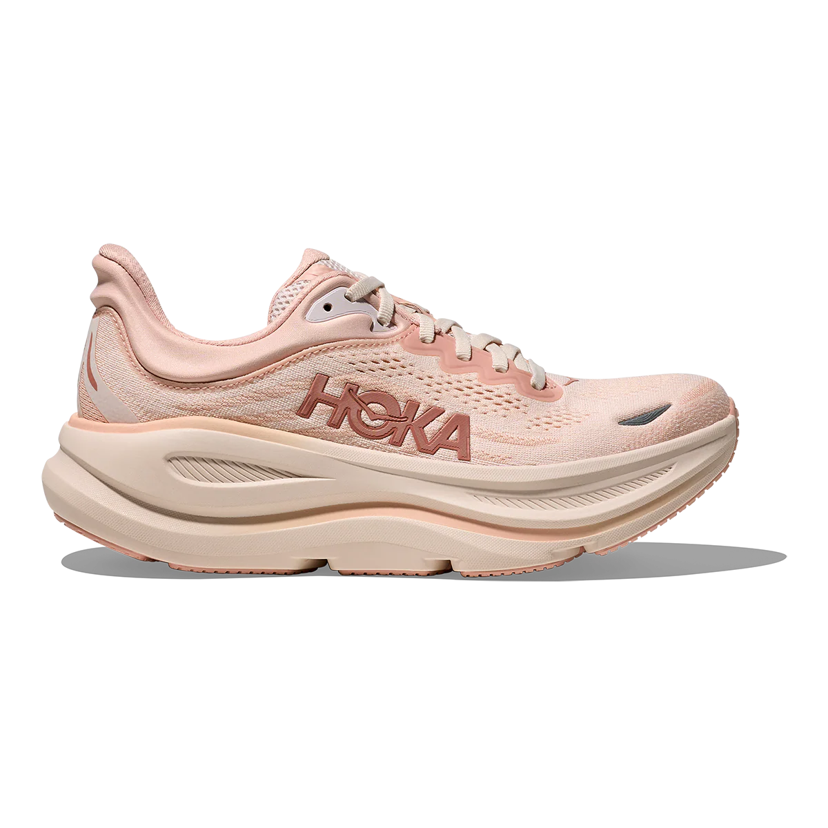 Hoka Bondi 9 Rose Latte - Rose Cream