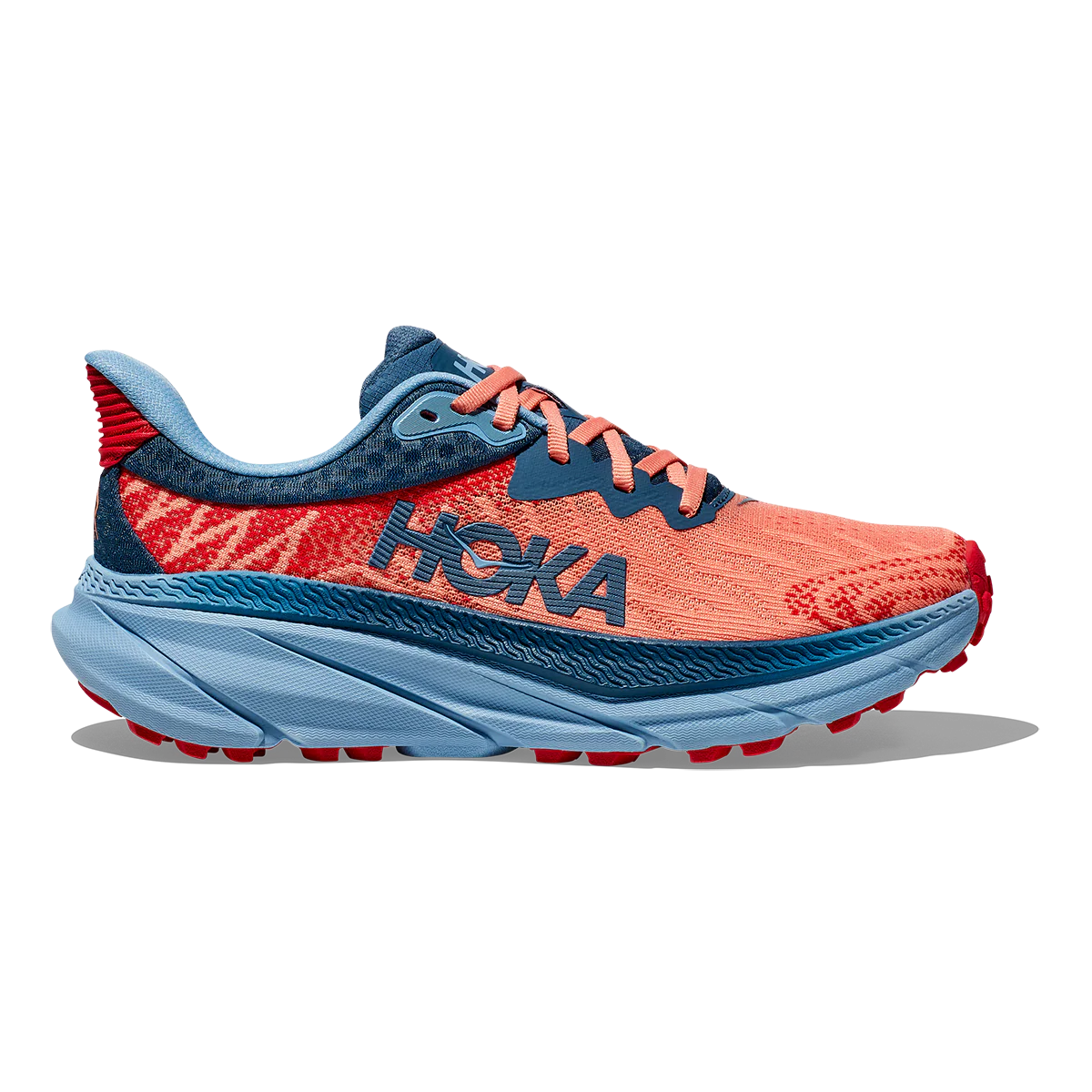 Hoka Challenger ATR 7 - Papaya - Real Teal
