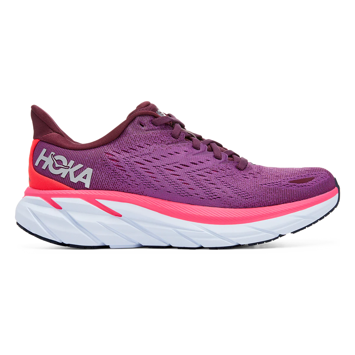Hoka Clifton 8 - Grape Wine - Beautyberry
