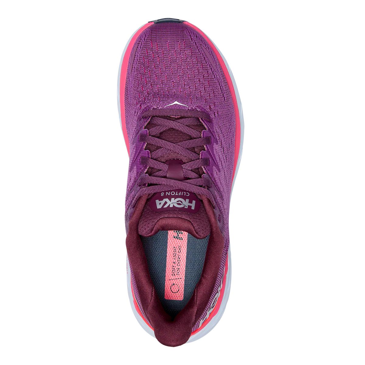 Hoka Clifton 8 - Grape Wine - Beautyberry - Image 3