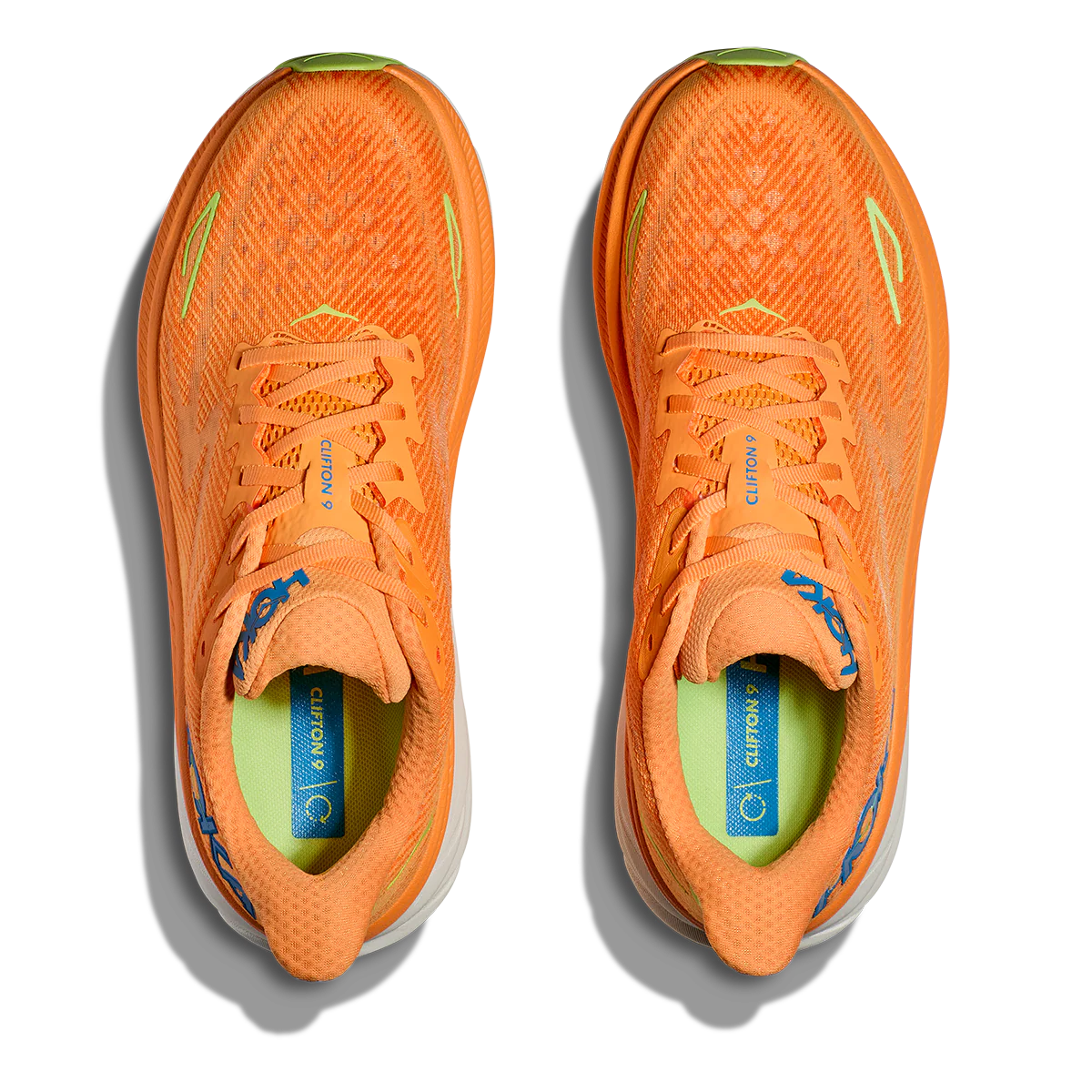 Hoka Clifton 9 - Solar Flare - Lettuce - Image 3