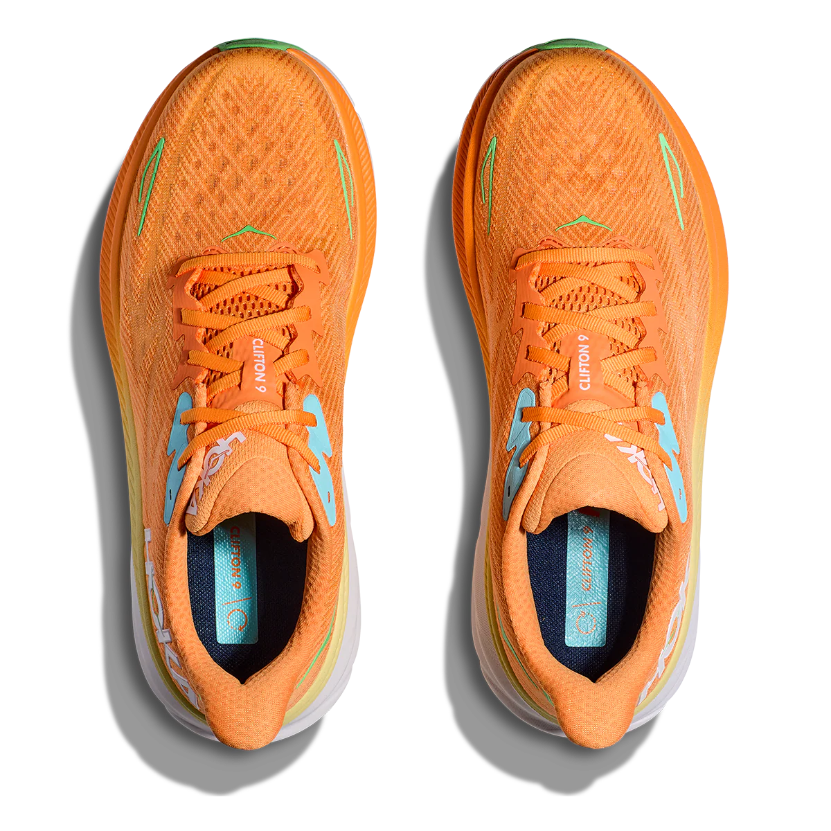 Hoka Clifton 9 - Solar Flare - Sherbet - Image 2