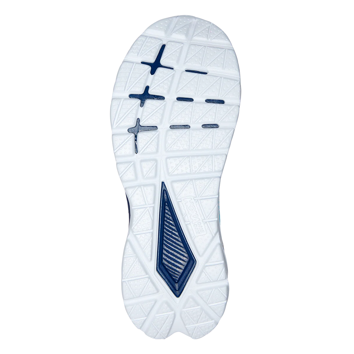 Hoka Mach 5 - White - Scuba Blue - Image 3